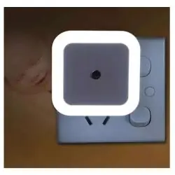 Ampolletas,7X Espanta Cuco Nocturno Luz Led Sensor Noche Niño Enchufe