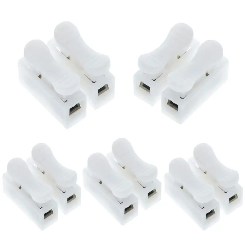 Adaptadores y Cables,5X Copla union Cables empalme Bornera automatica regleta rapida