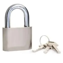 Candados,Candado A Llave Seguridad 50mm Metal Maleta Casillero Locker