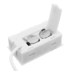 Termómetros e Higrómetros,Termometro Higrometro Digital LCD Con Sonda A Pilas Portatil