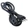 Cables de Poder,Cable de Poder Para PC Escritorio Monitor TV Fuente de Poder Consolas