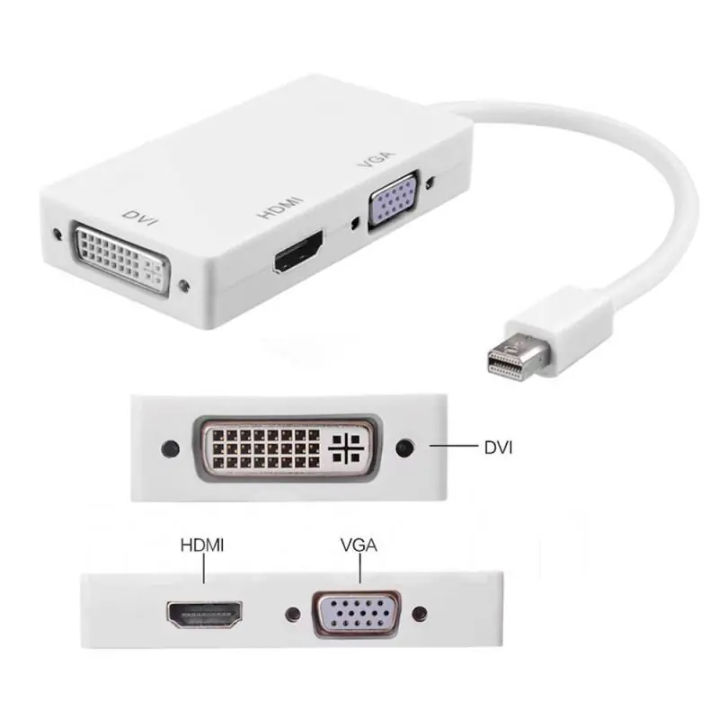 Ofertas en Cable Adaptador Mdp Mini Displayport A Dvi Hdmi Vga