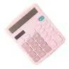 Calculadoras,Calculadora Rosa Pink Escritorio Oficina Colegio Rosada - ROSA KK8375-C