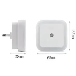 Ampolletas,7X Espanta Cuco Nocturno Luz Led Sensor Noche Niño Enchufe