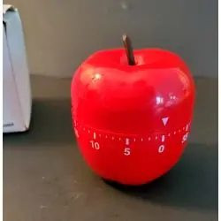Timer Temporizadores,Timer Cocina Con Forma De Manzana Roja Reloj Temporizador A Cuerda