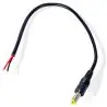 Cables de Poder,Conector Poder Macho 5.5mm Camara CCTV Tira Led Jack Power Armar