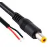 Cables de Poder,Conector Poder Macho 5.5mm Camara CCTV Tira Led Jack Power Armar