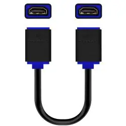 Adaptador de Video y Conversor,Copla Adaptador Hdmi Hembra Cambiador Genero Extension - Cable