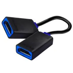 Adaptador de Video y Conversor,Copla Adaptador Hdmi Hembra Cambiador Genero Extension - Cable