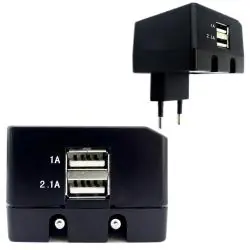 Cargador de Celular y Baterías,Cargador Usb Duracell Original 2 Puertos Rapido 3.1a Celular