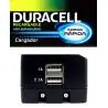 Cargador de Celular y Baterías,Cargador Usb Duracell Original 2 Puertos Rapido 3.1a Celular