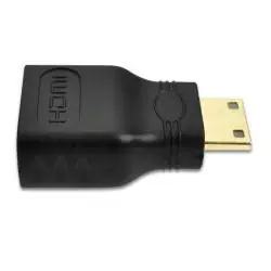 Adaptador de Video y Conversor,Adaptador Copla Hdmi A Mini Hdmi Notebook Pc Camara Tablet a Pantallas