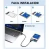 Accesorios Almacenamiento,Cofre SATA Case Para Disco Duro 2.5 Usb 3.0