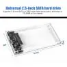 Accesorios Almacenamiento,Cofre SATA Case Para Disco Duro 2.5 Usb 3.0