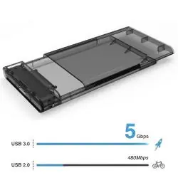 Accesorios Almacenamiento,Cofre SATA Case Para Disco Duro 2.5 Usb 3.0