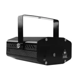 Proyector Laser Ritmico Fiesta Luz Lluvia - Mod.Puntos Rojo