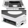 Accesorios Almacenamiento,Adaptador Disco duro Caddy Dvd Hd Ou Ssd 2.5 Sata 9.5mm