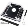 Accesorios Almacenamiento,Adaptador Disco duro Caddy Dvd Hd Ou Ssd 2.5 Sata 9.5mm