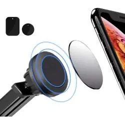 Soporte, Tripode, Lentes y Bastón Selfie,Soporte Celular Con Iman Flexible Ventosa Parabrisa Chupon