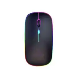 Mouse,Mouse Óptico Inalámbrico Recargable Pc Notebook