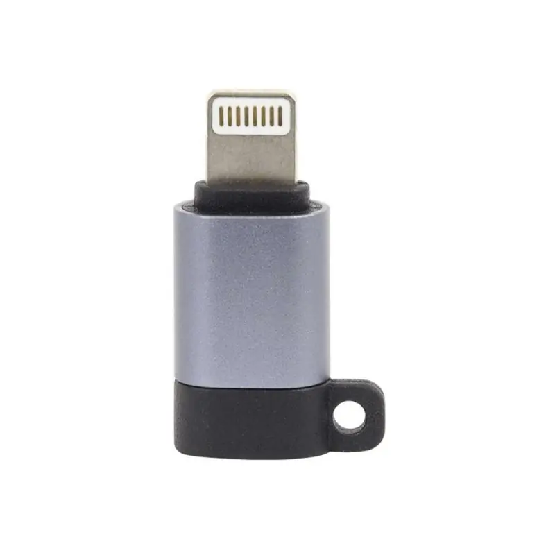 Adaptadores de Audio, BT y OTG,Adaptador Cargar Puerto Cargador Usb C Para Lightning iPhone YP-21