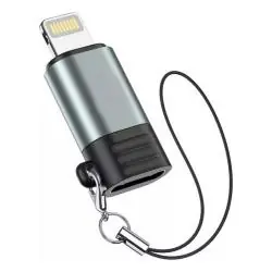 Adaptadores de Audio, BT y OTG,Adaptador Cargar Puerto Cargador Usb C Para Lightning iPhone YP-21