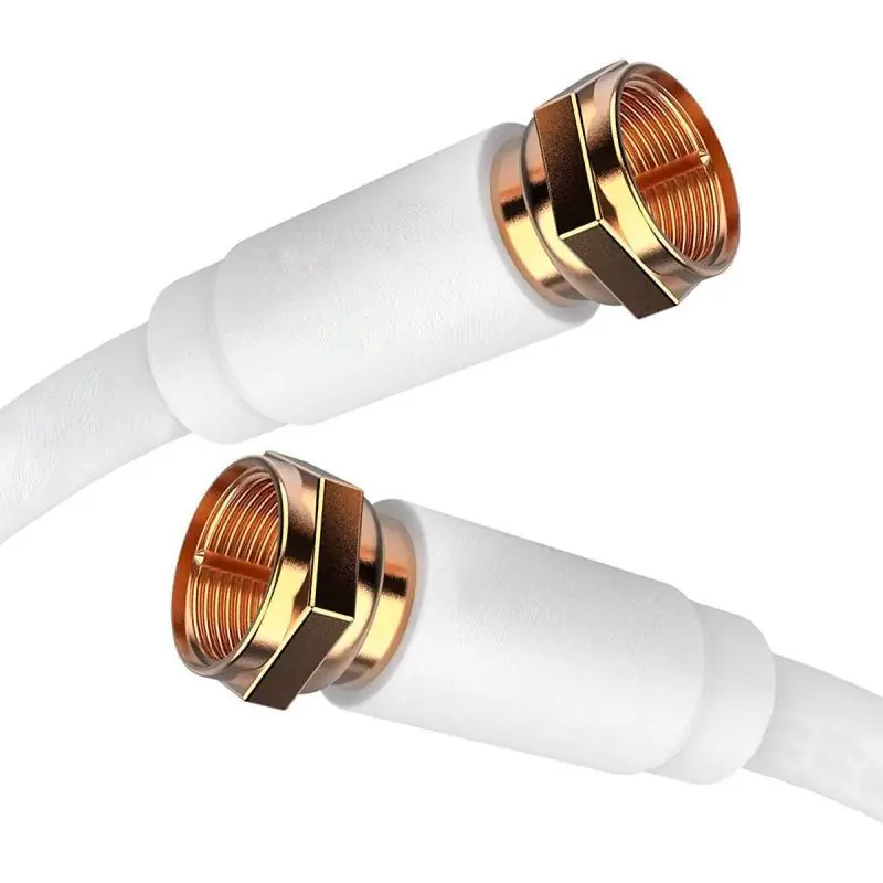 Cables de Video,Cable Coaxial Tv Cable Vhs Dvd Led Lcd Dvr Decodificador Plasma 1.5 Metros