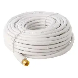 Cables de Video,Cable Coaxial Tv Cable Vhs Dvd Led Lcd Dvr Decodificador Plasma 1.5 Metros