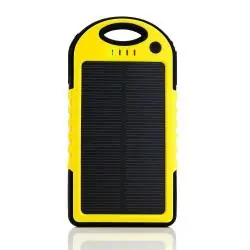Cargador de Celular y Baterías,Cargador Solar Bateria Externa Usb Recarga Portatil Celular