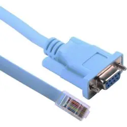 Cables y Accesorios,Cable Consola DB9 Serial RS232 RJ45 8 Pin Para Cisco Hp Tp-Link Netgear Linksys