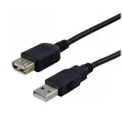Adaptadores y Cables,Cable Alargador USB 2.0 Extension de 5 Metros Macho Hembra
