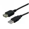 Adaptadores y Cables,Cable Alargador USB 2.0 Extension de 5 Metros Macho Hembra