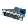 Adaptadores y Cables,Cable Adaptador Usb Serial Rs232 9 Pin Db9 Pc Notebook Db25