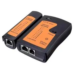 Tester y Herramientas de Redes,Tester Cable Red Rj45 Lan Ethernet Probador Continuidad Utp Stp