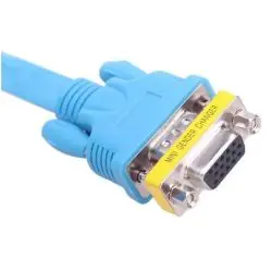 Adaptador de Video y Conversor,Copla Vga Adaptador Db15 Hembra Cambiador Genero Y Extension