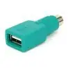 Adaptadores y Cables,Adaptador Usb A Puerto Ps2 Mouse O Teclado