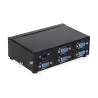 Adaptador de Video y Conversor,Splitter Adaptador Vga Multi Puerto Video Pantallas Multiples 1x4