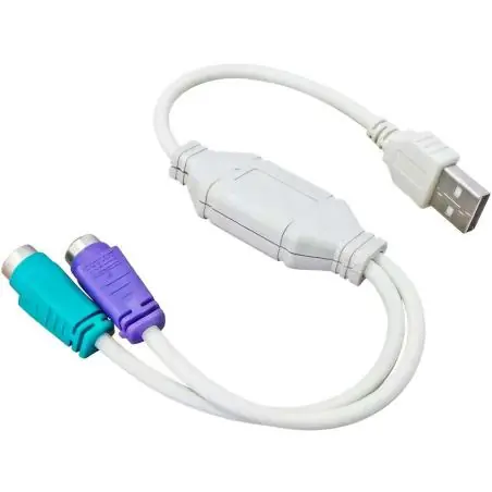 Adaptadores y Cables,Cable Adaptador Usb Ps2 Para Teclado Mouse Windows,mac,linux