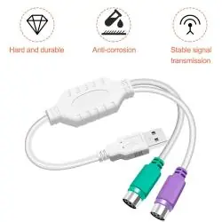 Adaptadores y Cables,Cable Adaptador Usb Ps2 Para Teclado Mouse Windows,mac,linux