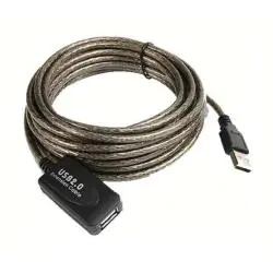 Adaptadores y Cables,Cable Alargador USB Activo Extension de 20 metros Macho Hembra