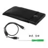 Accesorios Almacenamiento,Cofre SATA Case Para Disco Duro 2.5 Usb Notebook - Cable Doble "Y"