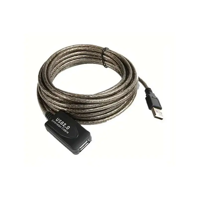 Adaptadores y Cables,Cable Alargador USB Activo Extension de 10 metros Macho Hembra