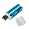 Accesorios Almacenamiento,Multi Lector de Memorias Usb Externo All in One SD, Micro SD, Memory Stick, M2 tipo Pendrive