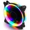 Accesorios y Periféricos,Ventilador Cooler De Gabinete Case Pc Luz Led Rgb Gamer