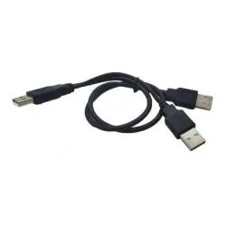 Accesorios Almacenamiento,Cofre SATA Case Para Disco Duro 2.5 Usb Notebook - Cable Doble "Y"