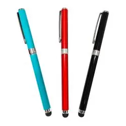 Lapices,Lapiz Tactil Touch Doble Punta Pantalla Celular Tablet Ipad - Con Tapa