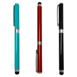 Lapices,Lapiz Tactil Touch Doble Punta Pantalla Celular Tablet Ipad - Con Tapa