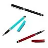 Lapices,Lapiz Tactil Touch Doble Punta Pantalla Celular Tablet Ipad - Con Tapa