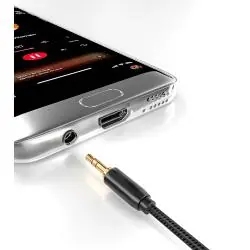 Cables de Audio,Cable Audio Auxiliar Mini Jack 3.5mm Parlante Radio Mp3 - YP02