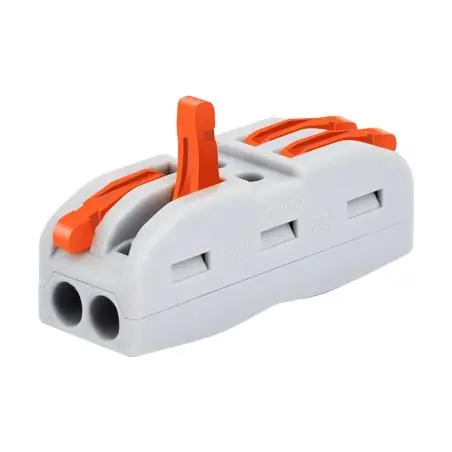 Otros,Conector Empalme Adaptador Rapido Electrico Cables Corriente 2 Tomas